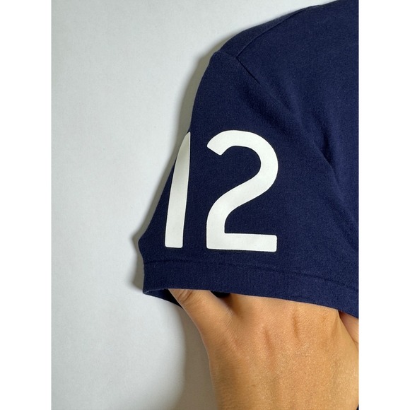 Ralph‎ Lauren Ringer Tee Womens S Small Short Sleeve Navy 2012 London Olympics - Picture 5 of 6